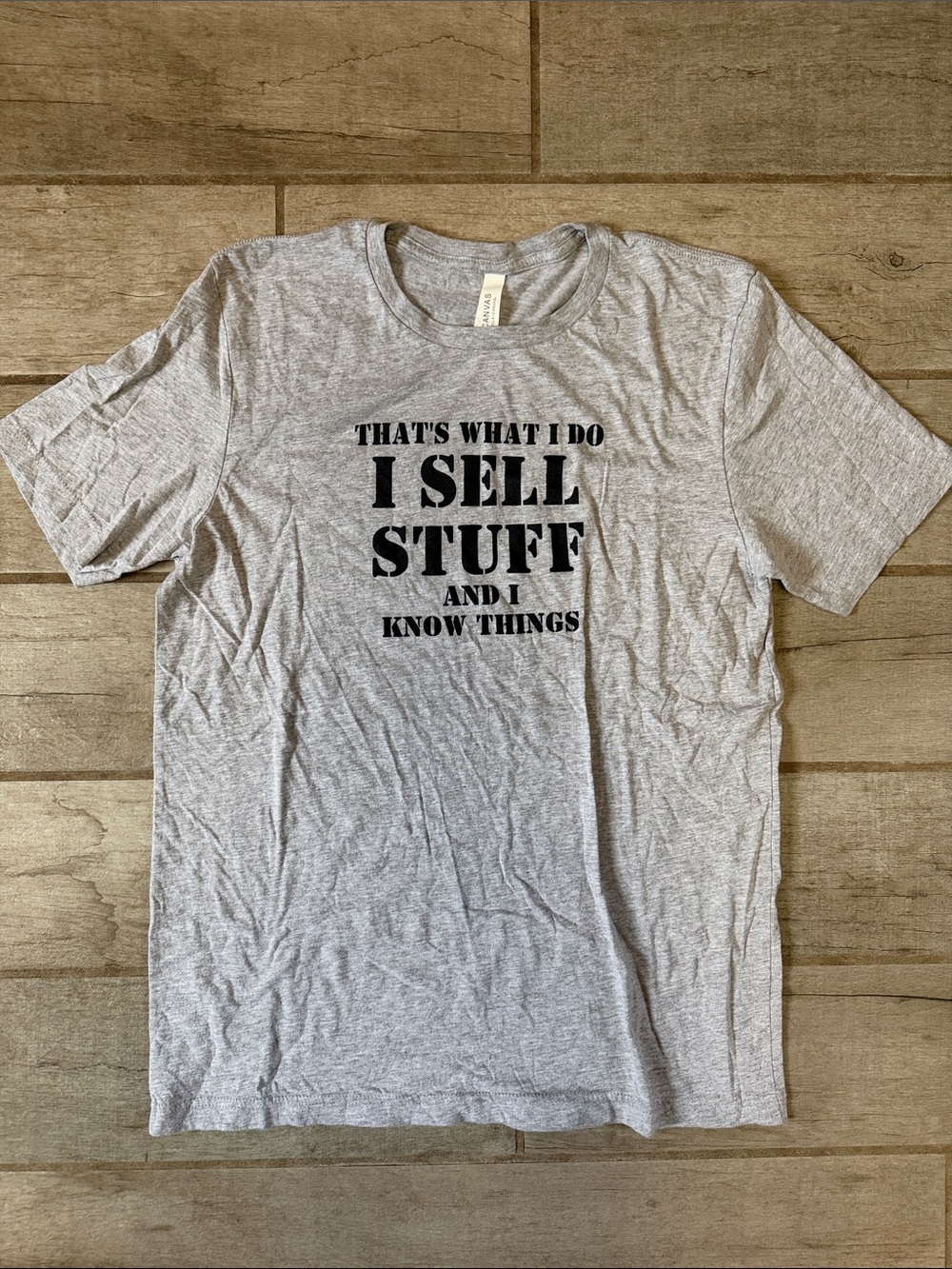 Bella Canvas I Sell Stuff Graphic Tee Large
